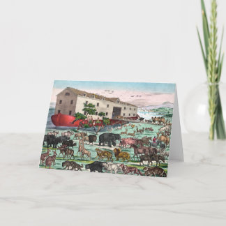 Noah's Ark greeting card