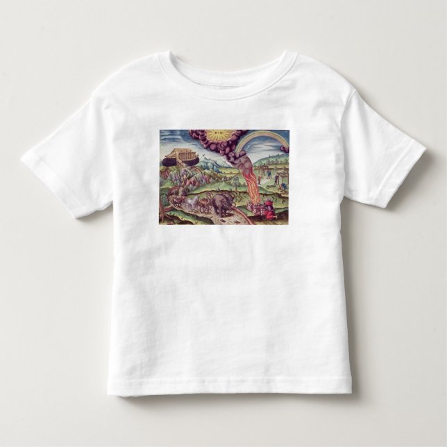 Noah's Ark, illustration from 'Brevis Narratio' Toddler T-shirt (Front)