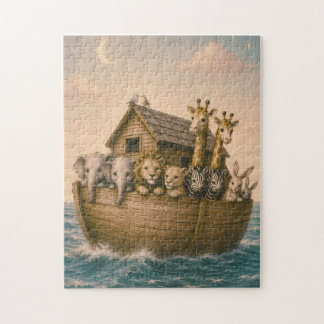 Noah's Ark Islamic Nursery Jigsaw Puzzle