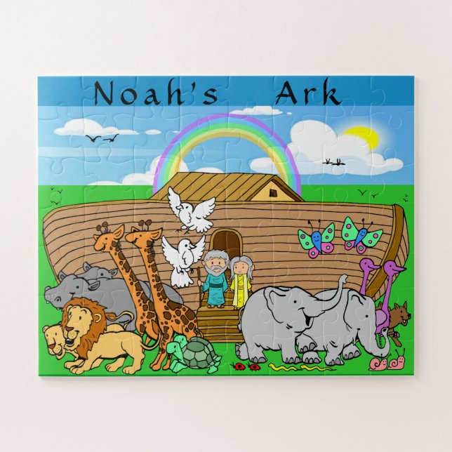 Noah's Ark Jigsaw Puzzle (Horizontal)