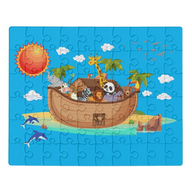 Noah's ark jigsaw puzzle (Puzzle Horizontal)