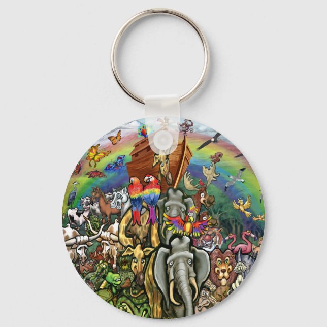 Noah's Ark Keychain (Front)