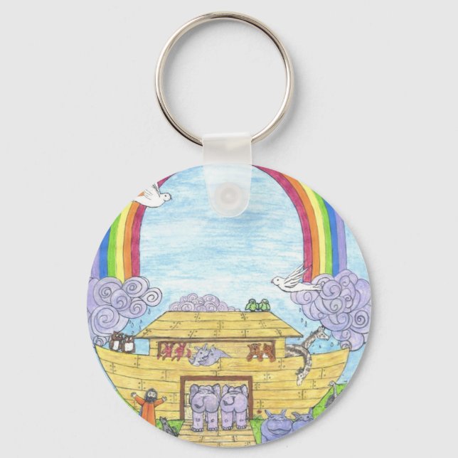 Noah's Ark Keychain (Front)