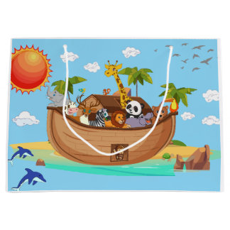 Noah's Ark Large Gift Bag