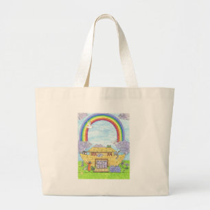 Noah's Ark Large Tote Bag