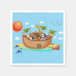 Noah's Ark Napkins