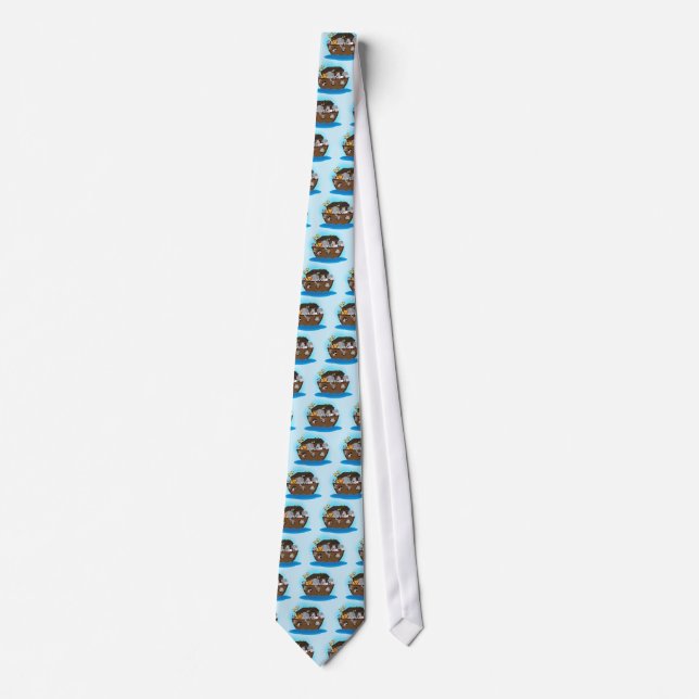 Noah's Ark Neck Tie (Front)