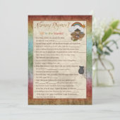Noah's Ark Nursery Rhyme Baby Shower Games (Standing Front)