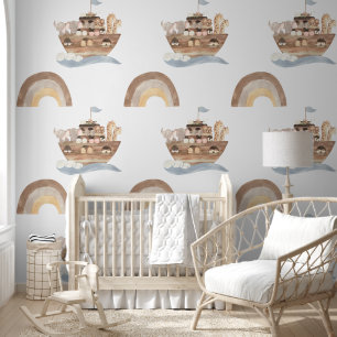 Noah's Ark Nursery Wallpaper Mural