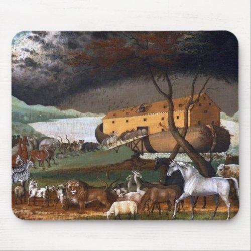 Noahs Ark _ Painting by Edward Hicks _ 1846 Mouse Pad
