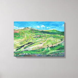 Noah's Ark Painting Canvas Print