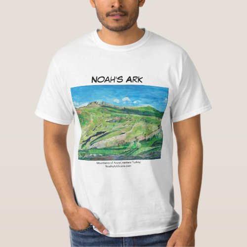 Noahs Ark Painting T_shirt men