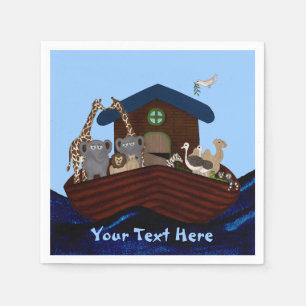Noah's Ark Paper Napkins