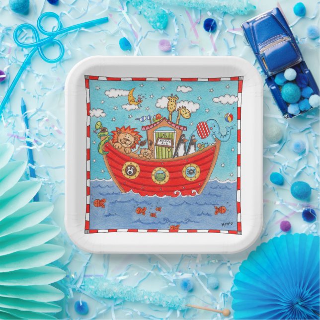 Noah's Ark  Paper Plates (Party)
