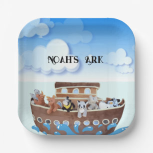 Noah's Ark Paper Plates