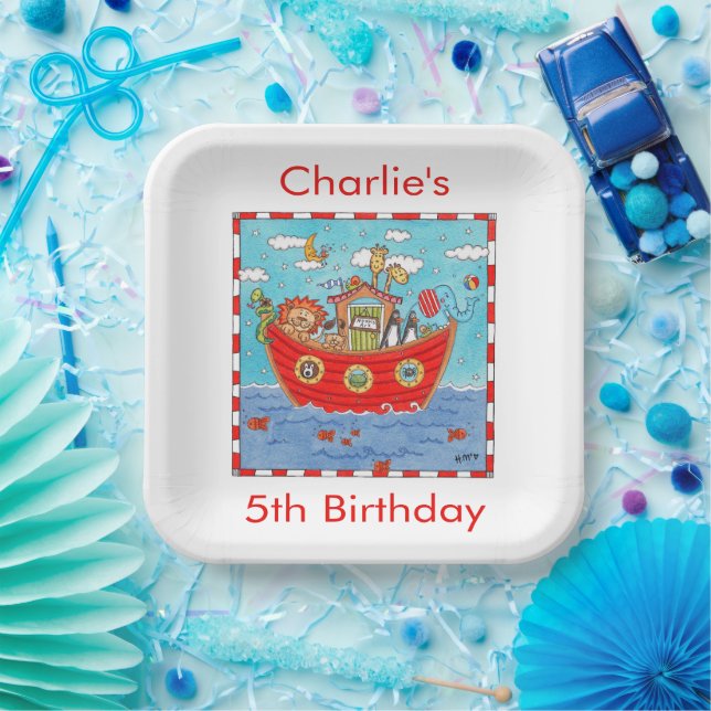 Noah's Ark  Paper Plates (Party)