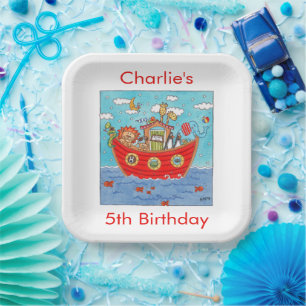 Noah's Ark  Paper Plates