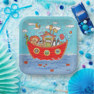 Noah's Ark  Paper Plates
