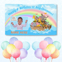 Noah's Ark Party Decorations, Noah's Ark Banner