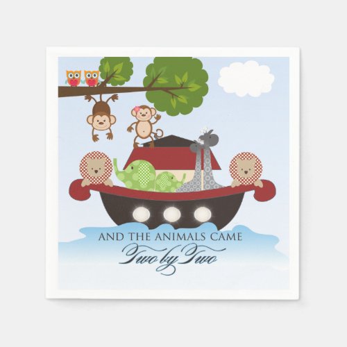 Noahs Ark Party Napkins