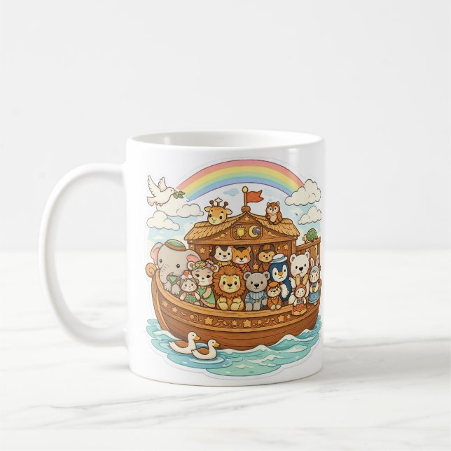 Noah's Ark Personalized Mug (Left)