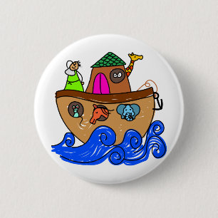Noahs Ark Pinback Button