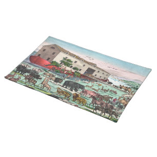"Noah's Ark" placemat