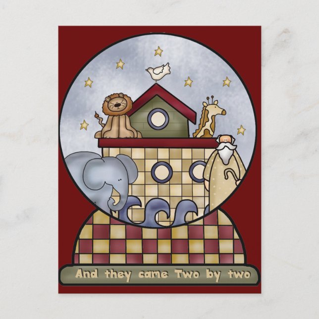 Noah's Ark Postcard (Front)