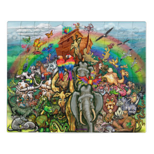 Noah's Ark Poster Jigsaw Puzzle