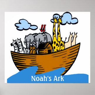 Noah's Ark Print (in 23 sizes)