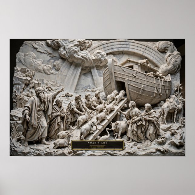 Noah's Ark — Renaissance Marble Poster (Front)