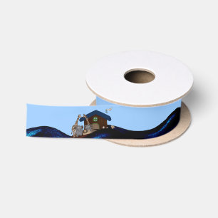 Noah's Ark Satin Ribbon