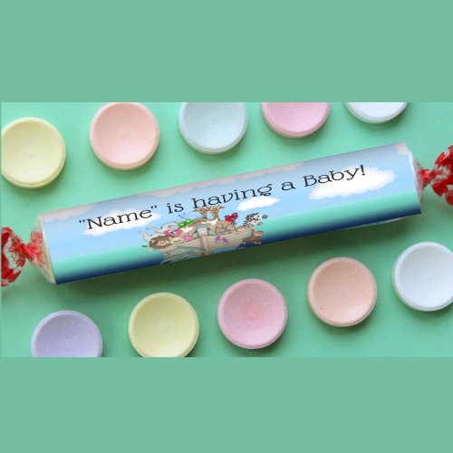 Noahs Ark Smartie Candy Wrapper Favor Label