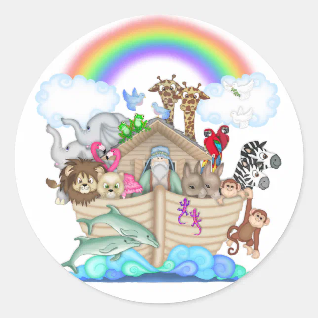 Noah's Ark Sticker | Zazzle