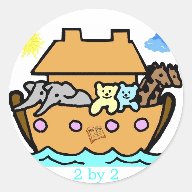 Noahs Ark Sticker (Front)