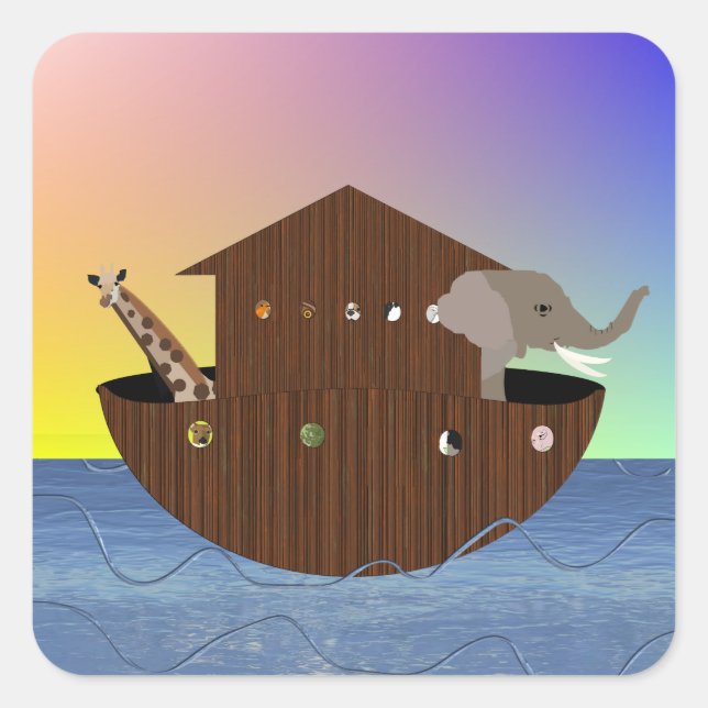 Noah's Ark Stickers (Front)