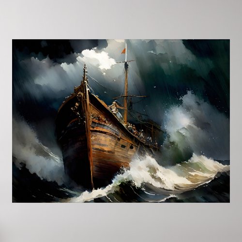 Noahs Ark Survive The Storm Poster