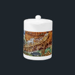 Noah's Ark Teapot<br><div class="desc">Complete Noah's Ark (16th century?) fresco. Chiesa di San Maurizio al Monastero Maggiore, Milan, Italy.</div>