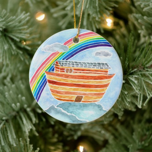 Noahs ArkThe Rainbow  Jesse Tree Advent Ornament