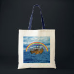 Noah's Ark Tote Bag<br><div class="desc">"Jewish Expressions, " offers a shopping experience as you will not find anywhere else. Welcome to our store. Tell your friends about us and send them our link:  http://www.zazzle.com/YehudisL?rf=238549869542096443*</div>