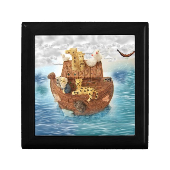 Noah's Ark Trinket Gift Box (Front)