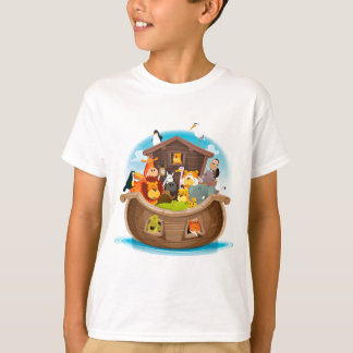 Noah's Ark With Jungle Animals T-Shirt