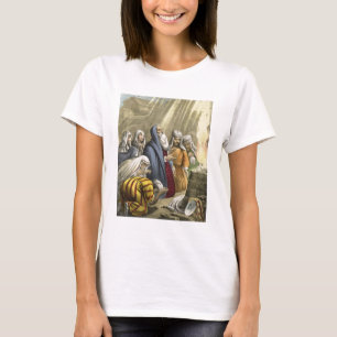 Noah's Sacrifice on Leaving the Ark, from a bible T-Shirt