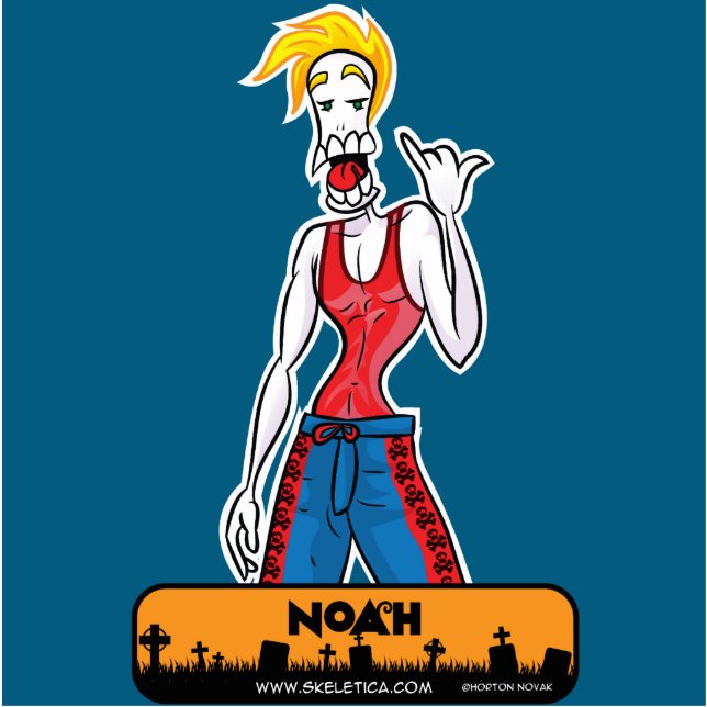 Noah's Sculpture - Skekletica.com - webcomic (Front)