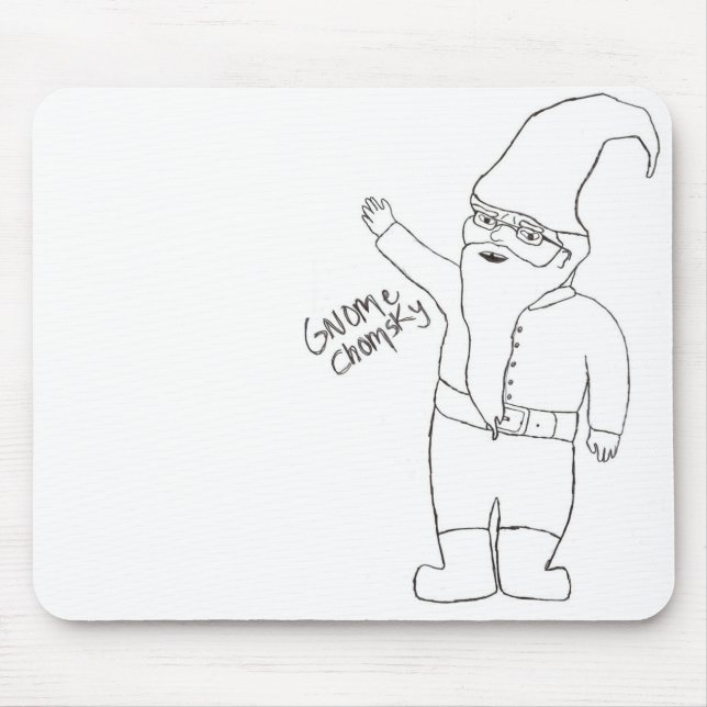 Noam Chompsky Mouse Pad (Front)