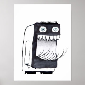 Noam Chompsky Poster