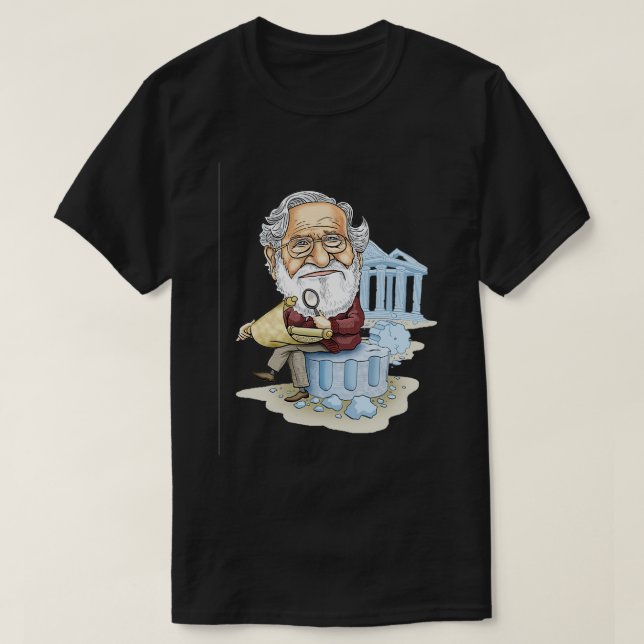 Noam Chomsky Classic TShirt (Design Front)