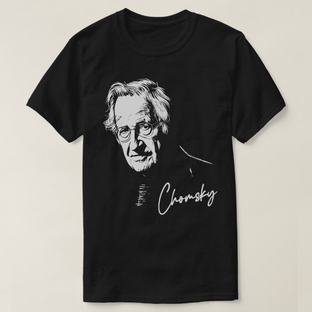 Noam Chomsky T-Shirt (Design Front)