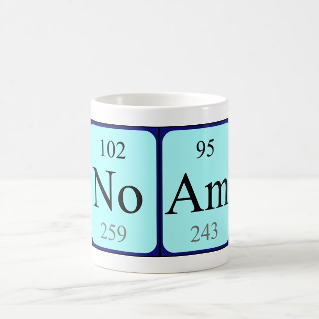 Noam periodic table name mug (Center)