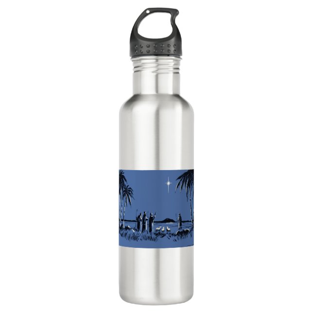 NOB160 Nativity 2.tif Stainless Steel Water Bottle (Front)